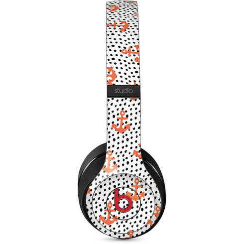 Bouffants and Broken Hearts Anchors and Dots Studio Wireless Skin