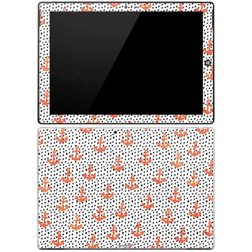 Bouffants and Broken Hearts Anchors and Dots Surface Pro 3 Skin