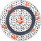 Bouffants and Broken Hearts Anchors and Dots Wireless Charger Skin