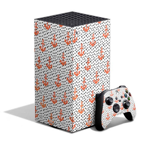 Bouffants and Broken Hearts Anchors and Dots XBox Series X Digital Edition Bundle Skin
