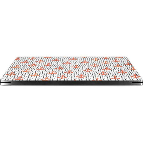 Bouffants and Broken Hearts Anchors and Dots Dell XPS Skin