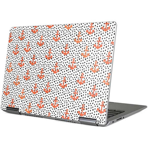 Bouffants and Broken Hearts Anchors and Dots Yoga 710 14in Skin