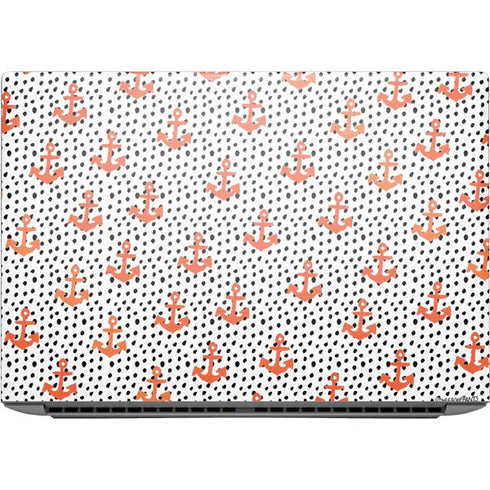 Bouffants and Broken Hearts Anchors and Dots HP ZBook Fury 16 G10 Skin