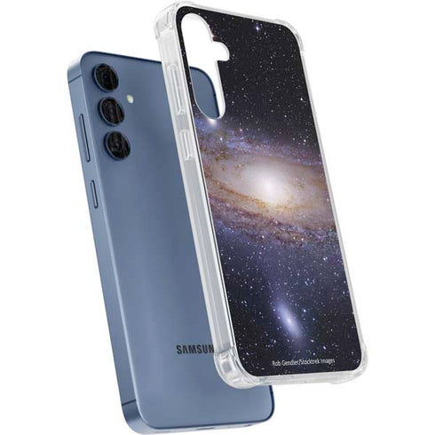 Andromeda Galaxy Galaxy A35 5G Clear Case