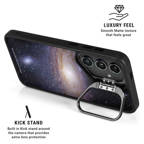 Andromeda Galaxy Galaxy S24 FE Kickstand Case
