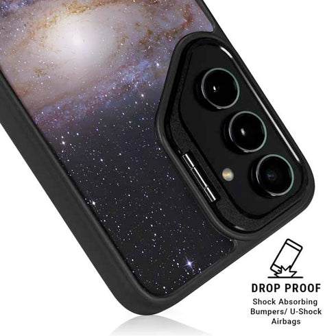 Andromeda Galaxy Galaxy S25 Plus Kickstand Case