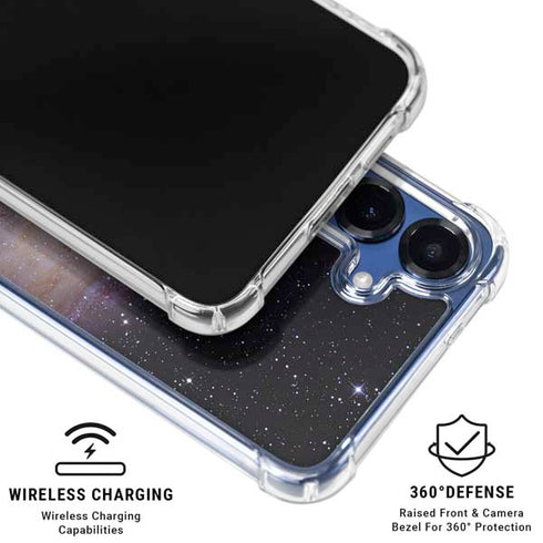 Andromeda Galaxy Galaxy S25 Plus Clear Case