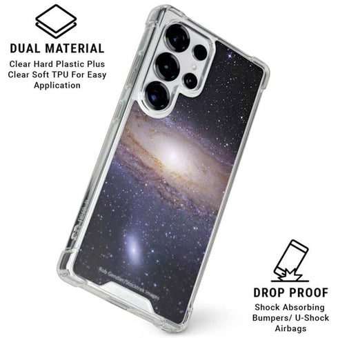 Andromeda Galaxy Galaxy S26 Ultra Clear Case
