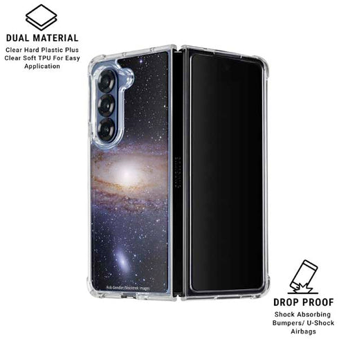 Andromeda Galaxy Galaxy Z Fold6 Clear Case