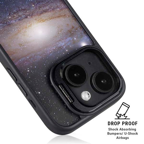 Andromeda Galaxy iPhone 13 Kickstand Case