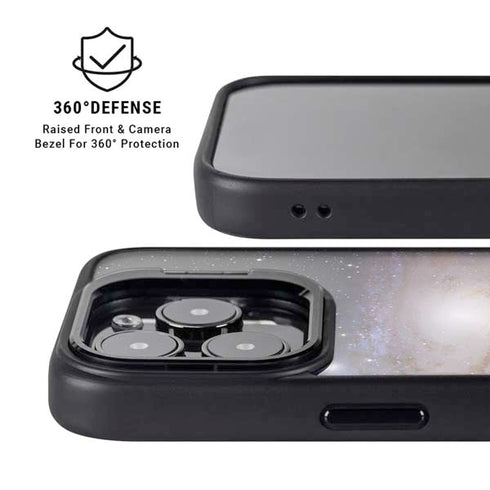 Andromeda Galaxy iPhone 14 Pro Kickstand Case