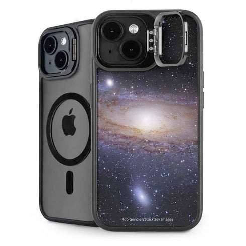 Andromeda Galaxy iPhone 15 Kickstand Case