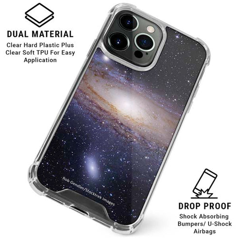 Andromeda Galaxy iPhone 16 Pro Clear Case