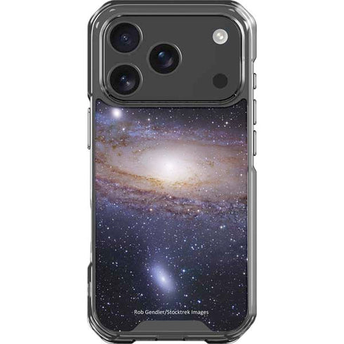 Andromeda Galaxy iPhone 18 Pro Clear Case