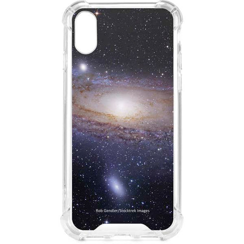 Andromeda Galaxy iPhone XS Clear Case