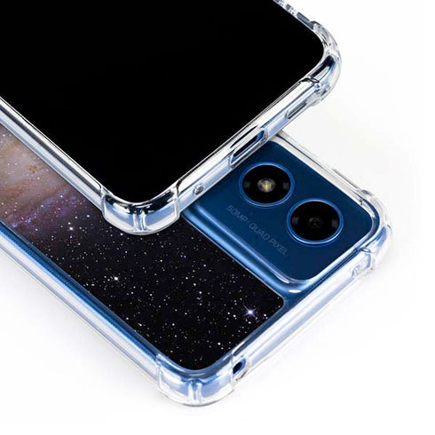 Andromeda Galaxy Moto G Play 4G (2024) Clear Case