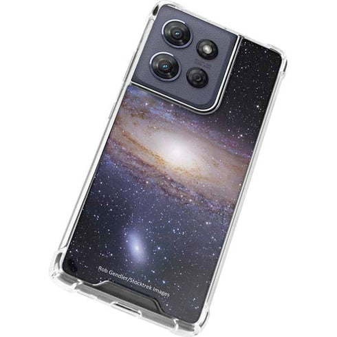 Andromeda Galaxy Moto G Stylus 5G (2025) Clear Case