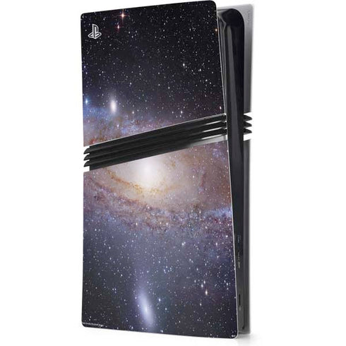 Andromeda Galaxy PS5 Pro Console Skin