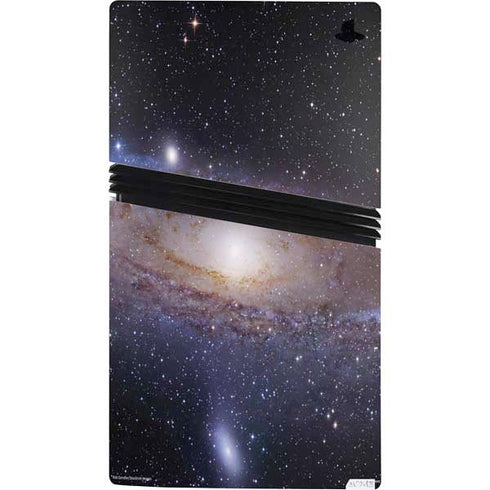 Andromeda Galaxy PS5 Pro Console Skin