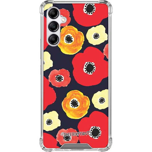 Bouffants and Broken Hearts Anemone Flower Gabb Phone 4 Clear Case