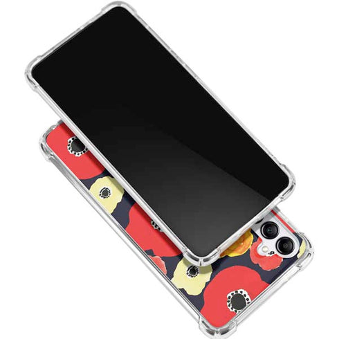 Bouffants and Broken Hearts Anemone Flower Gabb Phone 4 Clear Case