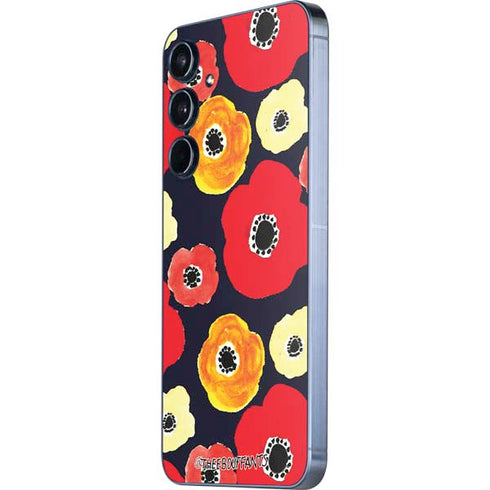 Bouffants and Broken Hearts Anemone Flower Galaxy A35 5G Skin