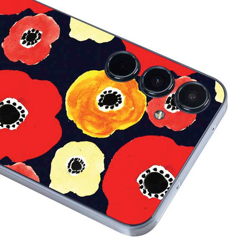 Bouffants and Broken Hearts Anemone Flower Galaxy A55 5G Skin