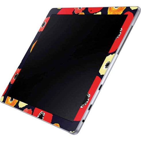 Bouffants and Broken Hearts Anemone Flower Galaxy Book 12in Skin