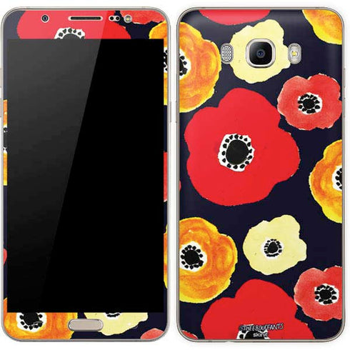 Bouffants and Broken Hearts Anemone Flower Galaxy J7 Skin