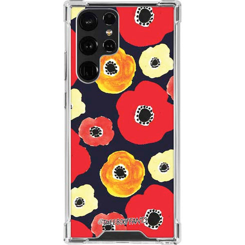 Bouffants and Broken Hearts Anemone Flower Galaxy S23 Ultra Clear Case