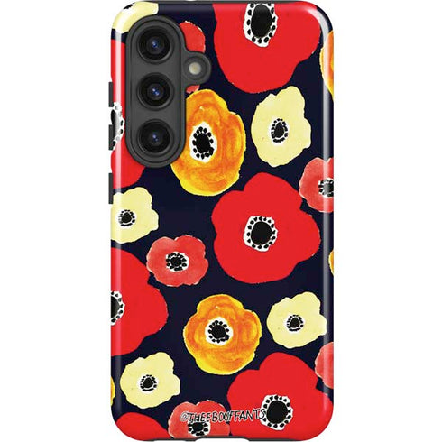 Bouffants and Broken Hearts Anemone Flower Galaxy S25 Impact Case