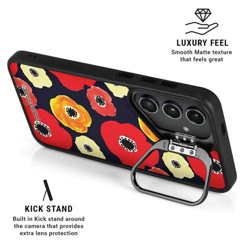 Bouffants and Broken Hearts Anemone Flower Galaxy S25 Kickstand Case