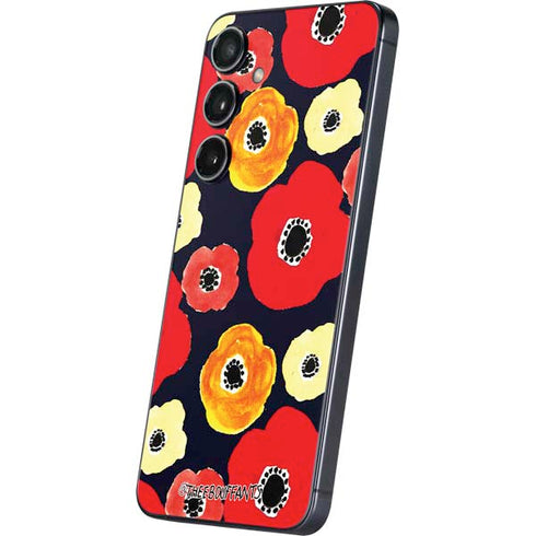 Bouffants and Broken Hearts Anemone Flower Galaxy S24 Plus Skin