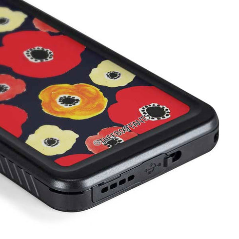 Bouffants and Broken Hearts Anemone Flower Galaxy S24 Plus Waterproof Case