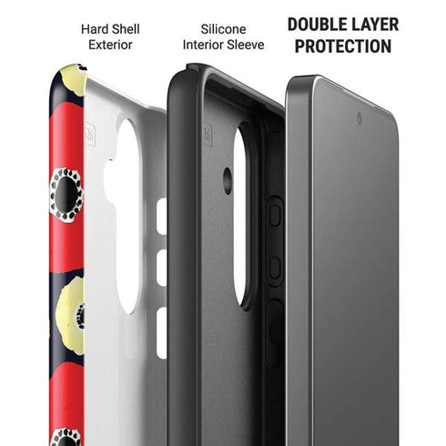 Bouffants and Broken Hearts Anemone Flower Galaxy S26 Plus Impact Case