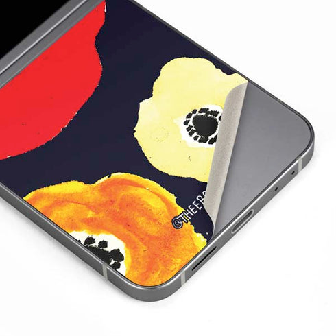 Bouffants and Broken Hearts Anemone Flower Galaxy Z Flip6 Skin