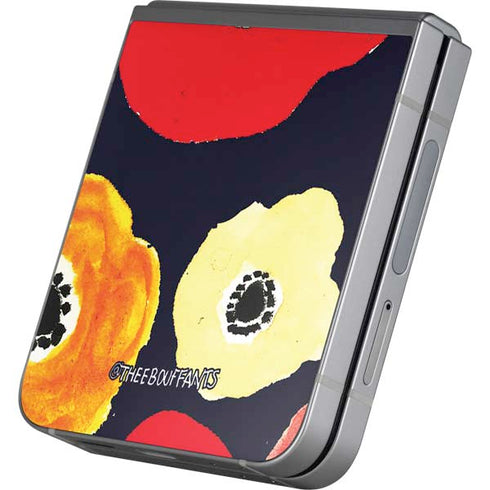 Bouffants and Broken Hearts Anemone Flower Galaxy Z Flip6 Skin
