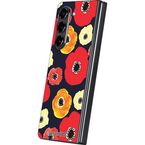 Bouffants and Broken Hearts Anemone Flower Galaxy Z Fold5 5G Skin