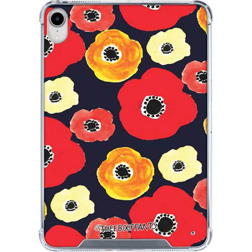 Bouffants and Broken Hearts Anemone Flower iPad 11th Gen (2025) Clear Case