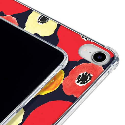 Bouffants and Broken Hearts Anemone Flower iPad 11th Gen (2025) Clear Case