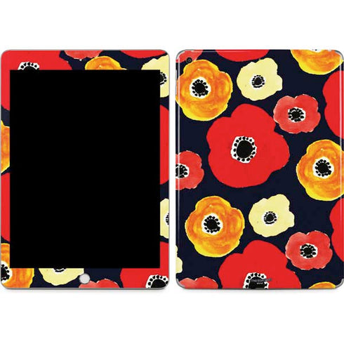 Bouffants and Broken Hearts Anemone Flower Apple iPad Skin