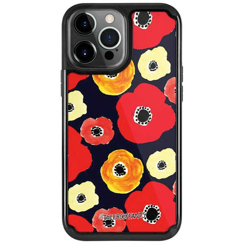 Bouffants and Broken Hearts Anemone Flower iPhone Cases