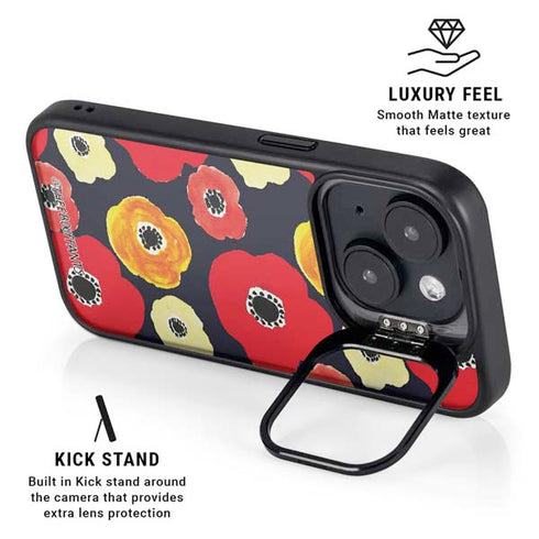 Bouffants and Broken Hearts Anemone Flower iPhone 14 Kickstand Case