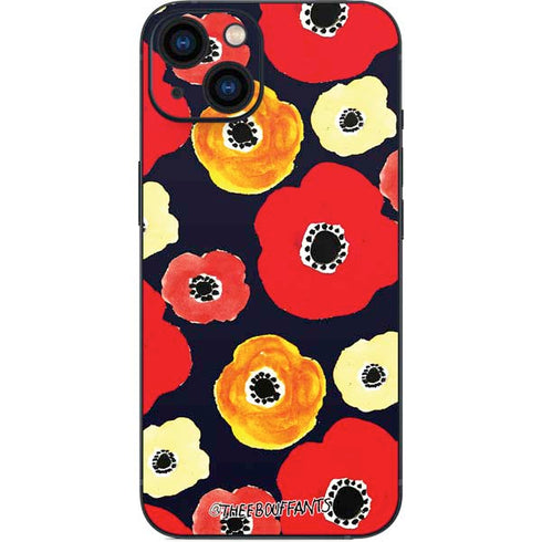 Bouffants and Broken Hearts Anemone Flower iPhone Skins