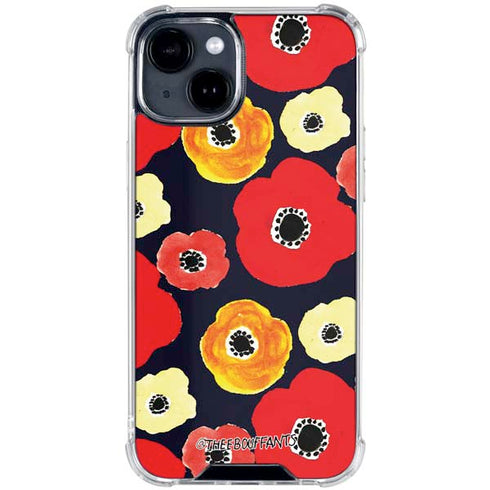Bouffants and Broken Hearts Anemone Flower iPhone 15 Clear Case