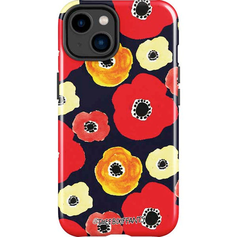 Bouffants and Broken Hearts Anemone Flower iPhone 15 Impact Case