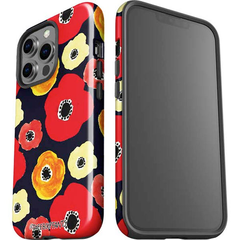 Bouffants and Broken Hearts Anemone Flower iPhone 15 Pro Impact Case