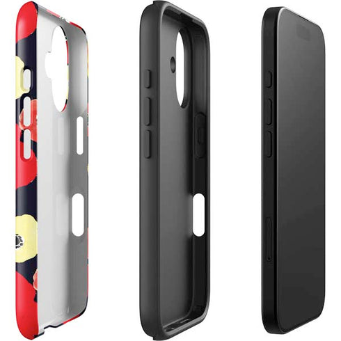 Bouffants and Broken Hearts Anemone Flower iPhone 16 Impact Case