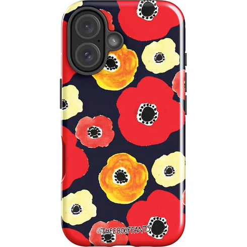 Bouffants and Broken Hearts Anemone Flower iPhone 16 Plus Impact Case