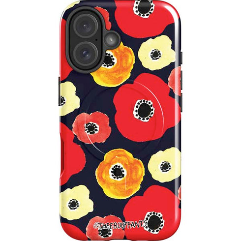 Bouffants and Broken Hearts Anemone Flower iPhone 16 Plus Magsafe Impact Case
